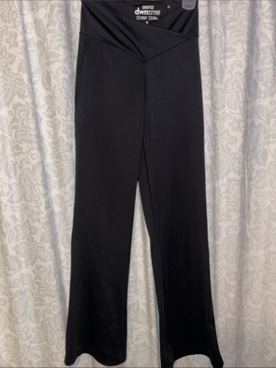 Aeropostale Pants - Aeropostale Black Wide-Leg Yoga Jumpsuit Pants